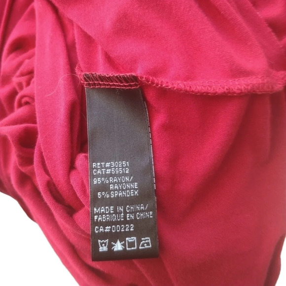 Altitude Red Vertical Layered T-shirt S - Picture 8 of 8